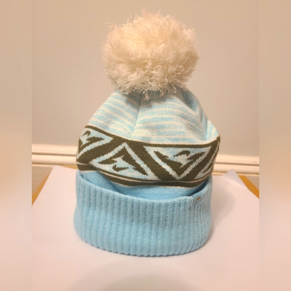 Nike Snow Mountain Hat Unisex Baby Blue with Mountain print and Nike Signs
